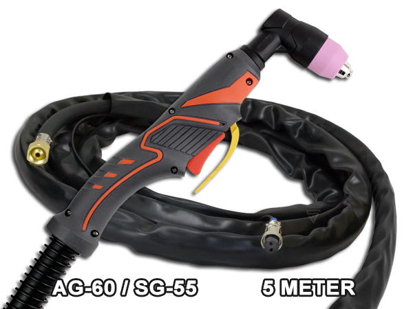 50-60 Amp AG60/SG55 Plasma Cutting Torch Gun Complete Set Cable 10ft 16ft 23ft 