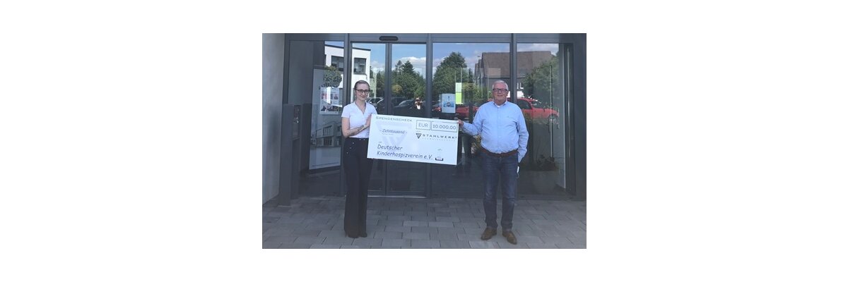 Der Deutsche Kinderhospizverein freut sich über Großspende - 