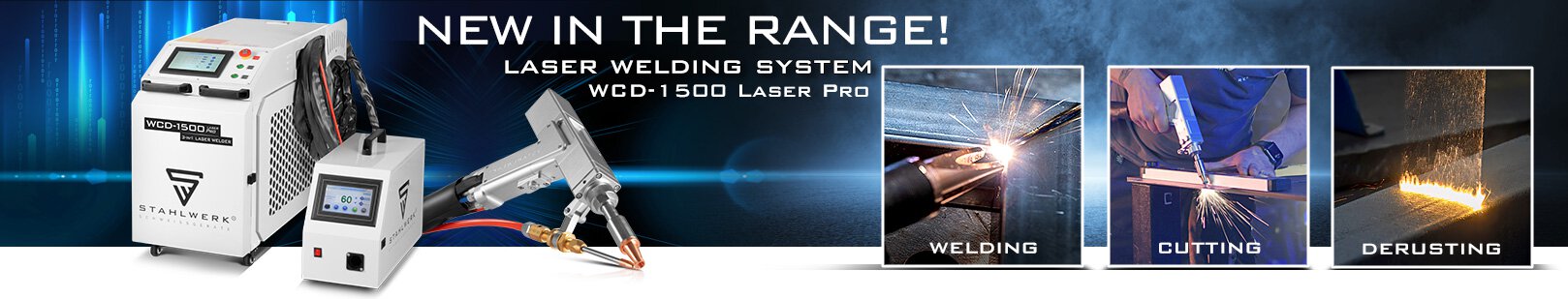 Utrustning för lasersvetsning