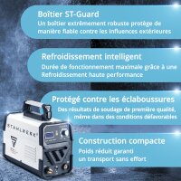 STAHLWERK D&eacute;coupeur plasma CUT 50 ST IGBT / D&eacute;coupeur plasma avec 50 A et allumage par contact HF