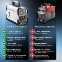 STAHLWERK Cortadora de plasma CUT 50 ST IGBT / Cortadora de plasma con 50 A y encendido por contacto HF