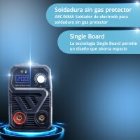 STAHLWERK Soldadora  ARC 200 MD - DC MMA | E-Hand| Inversor Lift-TIG con 200 amperios, tecnolog&iacute;a IGBT y placa &uacute;nica