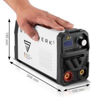 STAHLWERK ARC 200 MD welder - DC MMA | E-Hand| Lift-TIG inverter with 200 amps, IGBT technology and single board, 7 years manufacturer warranty