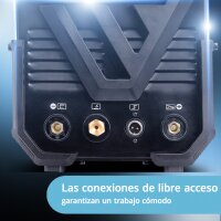 STAHLWERK AC/DC TIG 200 ST IGBT totalmente equipada, m&aacute;quina de soldadura combinada con 200 amperios TIG MMA, soldadura de aluminio