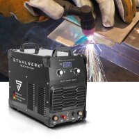 STAHLWERK plasma cutter CUT 100 P IGBT with 100 amps, pilot ignition, up to 44 mm cutting power