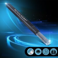 STAHLWERK Varillas de soldadura TIG ER307Si acero inoxidable de alta aleación / Ø 1,6 mm x 500 mm / 2 kg/ caja de almacenamiento incluida