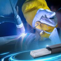 TIG lasdraden STAHLWERK ER4043Si5 aluminium hooggelegeerd / Ø 1,6 mm x 500 mm / 2 kg / opbergdoos inbegrepen