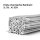 TIG welding rods STAHLWERK ER4043Si5 aluminum high alloy / Ø 2,4 mm x 500 mm / 2 kg / including storage box
