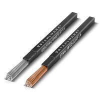 TIG lasdraden SET STAHLWERK staal / roestvrij staal / &Oslash; 1,6 mm x 500 mm / 1 kg per stuk
