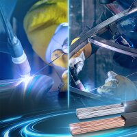 STAHLWERK TIG-svetsstavar SET stål / rostfritt stål / Ø 1,6 mm x 500 mm / 1 kg per styck