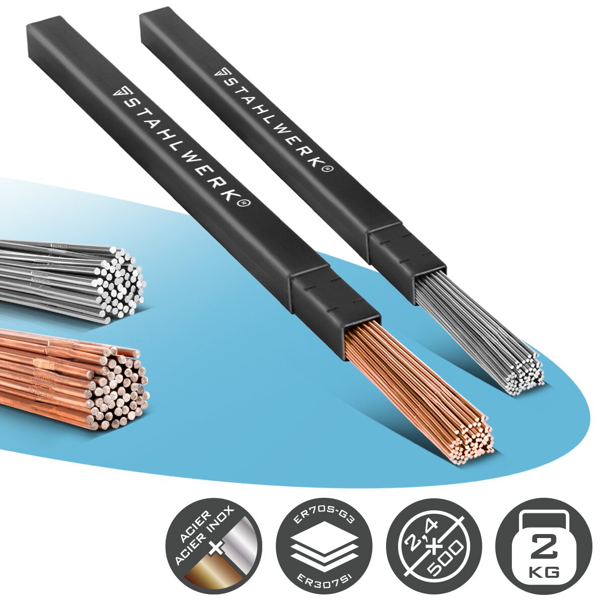 Électrode de soudage ARC Baguettes de soudage AWS E6013 Acier au