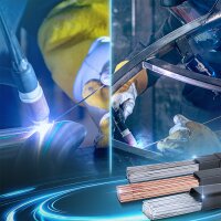 STAHLWERK TIG-svetsstavar SET stål / rostfritt stål / aluminium / Ø 1,6 mm x 500 mm / 1 kg per styck