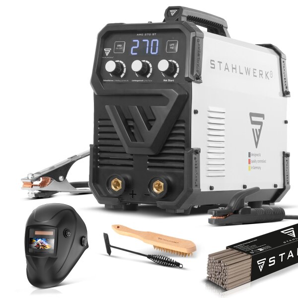 Schweißgerät 2-in-1 (MMA/Lift-TIG) 250A, 110V, IGBT, VRD – Mit 20 Elektroden & Zubehör, Tragbar Schweißgerät 2-in-1 (MMA/Lift-TIG) 250A, 110V, IGBT, VRD – Mit 20 Elektroden & Zubehör, Tragbar