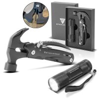 STAHLWERK multitool with 12 tools, high quality pocket...