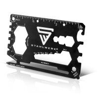 STAHLWERK Toolcard Multitool 18 i 1 multifunktionella...