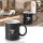 STAHLWERK Tasse 350 ml grande tasse à café | Tasse en céramique | Tasse à café, passe au micro-ondes et au lave-vaisselle