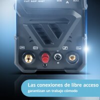 STAHLWERK Cortadora de Plasma CUT 50 Piloto IGBT / Cortadora de Plasma con 50 A y Encendido Piloto HF