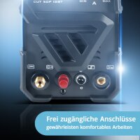 STAHLWERK CUT 50 Pilot IGBT Vollausstattung Plasmaschneider mit Pilotz&uuml;ndung und 50 Ampere, bis 14 mm Schneidleistung, f&uuml;r Lackierte Bleche &amp; Flugrost