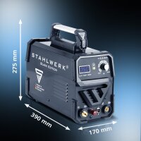 STAHLWERK Plasmask&auml;rare CUT 50 P IGBT fullt utrustad / Plasmask&auml;rare 50 A med pilott&auml;ndning upp till 14 mm sk&auml;rkapacitet