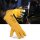 Protective leather welding gloves thick