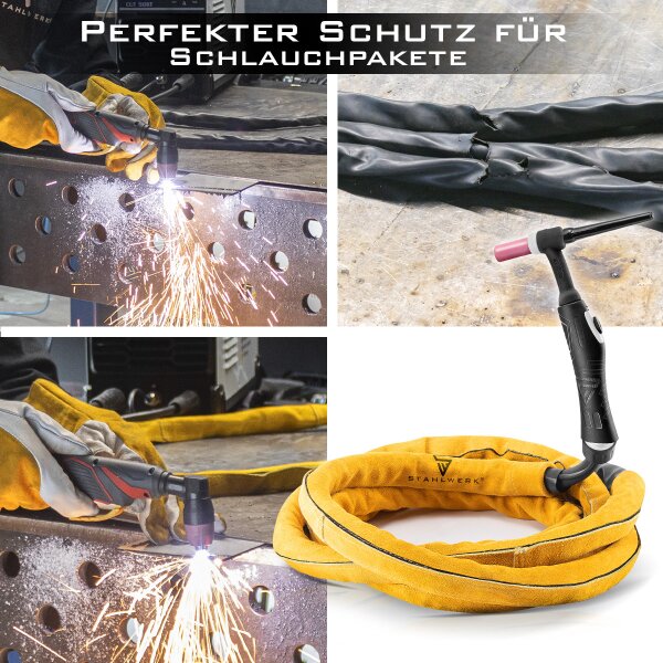 STAHLWERK protection de tuyau / housse flexible 5m pour les paquets de tuyau