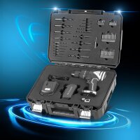 STAHLWERK Trapano a percussione a batteria  ASB-20 ST con sistema da 20 volt e tecnologia brushless Avvitatore a batteria | trapano a batteria | trapano avvitatore con caricabatteria, valigetta