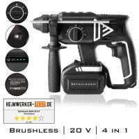 Brushless Akku Bohrhammer ABH-20 ST 20V/4Ah