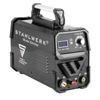 B-Ware: STAHLWERK CUT 50 Pilot IGBT Plasmaschneider mit 50 A, 60 % ED bis 14 mm Schneidleistung, für lackierte Bleche & Flugrost geeignet.