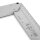 STAHLWERK hliníkový dorazový úhelník tesarský úhelník 400 mm úhelník s nýtováním v cm a palcích