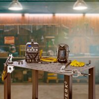 STAHLWERK mesa de soldadura | mesa de montaje DIY kit con...