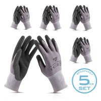 Рабочие и монтажные перчатки STAHLWERK размер L 5 штук /...