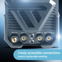 STAHLWERK AC/DC TIG 200 pulse with plasma ST fully equipped welding machine with 200 A TIG &amp; MMA, suitable for aluminum &amp; thin sheet metal, combination device with 50 amp CUT function