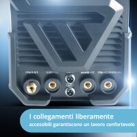 STAHLWERK AC/DC TIG 200 impulsi con plasma ST saldatrice completamente equipaggiata con TIG e MMA da 200 A, adatta per alluminio e lamiere sottili, dispositivo combinato con funzione CUT da 50 amp.