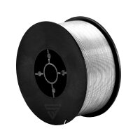 STAHLWERK Flux cored wire welding accessories set 1 x FLUX wire roll steel 1kg 0,8mm + 2 x flux cored wire nozzle for MIG MAG 15-AK MB-15 welding torch