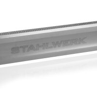 STAHLWERK Pince de serrage 80 x 300 mm pour tables de soudage avec syst&egrave;me de perforation D 22