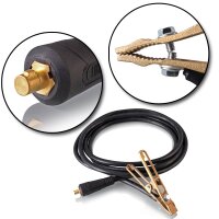 STAHLWERK ground cable welding cable 260 ampere 3 meter...