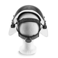 3er Set STAHLWERK Gesichtsschutzschild / Schutzvisier / Schutzausr&uuml;stung / ergonomisch, aus stabilem Kunststoff