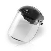 STAHLWERK Set di 3 schermi facciali  / visiere protettive / dispositivi di protezione / ergonomici, in plastica robusta