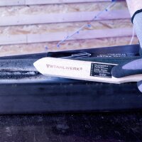 STAHLWERK Rostfri stålborste 4 rader