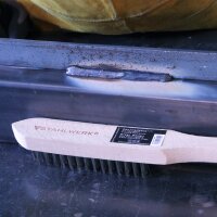 STAHLWERK Rostfri stålborste 4 rader