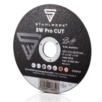 STAHLWERK cut-off wheel/grinding disc &Oslash; 125 x 1.6...