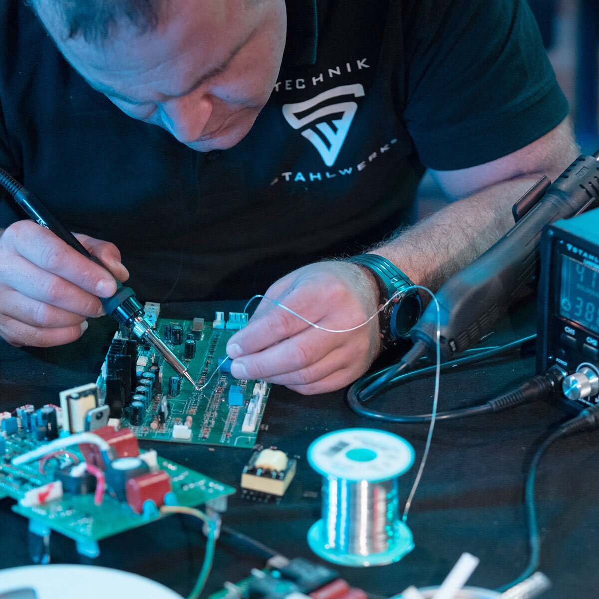 STAHLWERK Fer à Souder Haute Performance Appareil De Soudage Station D