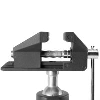 STAHLWERK TS-50 ST Stabiler Tischschraubstock mit Kugelgelenk einsetzbar im Modellbau f&uuml;r Werkst&uuml;cke aus Metall, Holz und Kunststoff