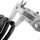 STAHLWERK DS 10 ST Professioneller PU Druckluftschlauch Spiralschlauch 10 Meter mit Schnellkupplung und Stecknippel