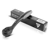 STAHLWERK 3/8&quot; profesion&aacute;ln&iacute; reverzibiln&iacute; r&aacute;čna z chrom-vanadiov&eacute; oceli s chrom-molybdenov&yacute;m drž&aacute;kem n&aacute;strojů a rychloup&iacute;n&aacute;n&iacute;m 72 zubů