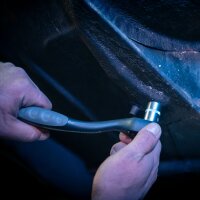 STAHLWERK 3/8&quot; profesion&aacute;ln&iacute; reverzibiln&iacute; r&aacute;čna z chrom-vanadiov&eacute; oceli s chrom-molybdenov&yacute;m drž&aacute;kem n&aacute;strojů a rychloup&iacute;n&aacute;n&iacute;m 72 zubů