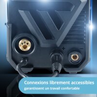 STAHLWERK MIG MAG 200 Double Pulse Pro poste &agrave; souder enti&egrave;rement synergique avec 200 amp&egrave;res et torche de soudage AK25/MB25
