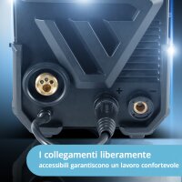 STAHLWERK MIG MAG 200 a doppio impulso Pro saldatrice completamente sinergica con torcia di saldatura in alluminio AK25/MB25 e set di parti di usura per la saldatura dellalluminio