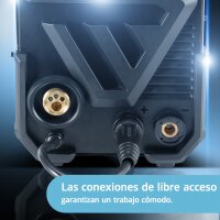 STAHLWERK Soldadora  MIG MAG 200 Double Pulse Pro totalmente sin&eacute;rgica con antorcha de soldadura de aluminio AK25/MB25 y juego de piezas de desgaste para soldadura de aluminio