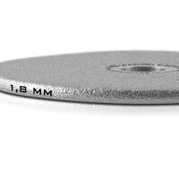 STAHLWERK Disco de diamante para amoladora de wolframio WS-28 ST y ATG-20 ST con 36,8 mm de diámetro para amoladoras de wolframio y afiladoras de electrodos con portaherramientas de 5 mm